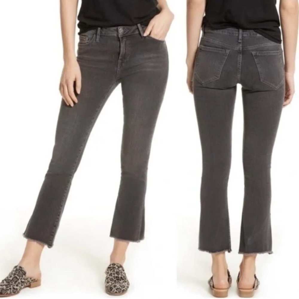 Free People Frayed Hem Jeans